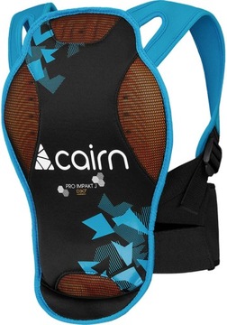 Ochraniacz pleców Cairn PRO IMPAKT D3O J Azure New Camo 8-10 lat