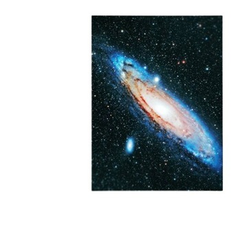 PLAKAT NA ŚCIANĘ GALAKTYKA CANVAS POSTER 30X40