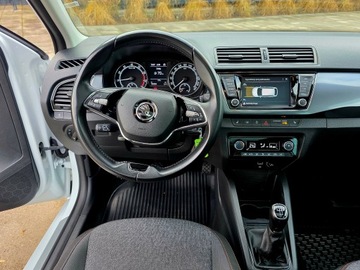 Skoda Fabia III Kombi Facelifting 1.0 TSI 95KM 2021 Skoda Fabia 1,0 panorama serwis ASO, bezwypadkowy, zdjęcie 23