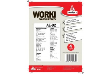 WORKI DO ODKURZACZA 4X AE-02