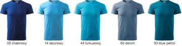 T-shirty KOSZULKI męskie LUX zestaw 4XL bawełniane