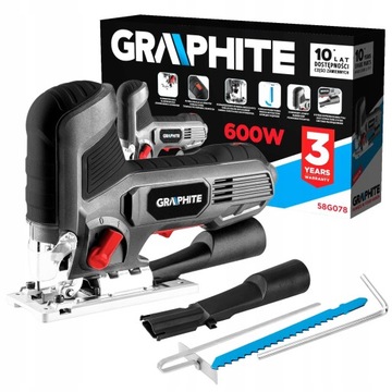 ГРАФИТ ЭЛЕКТРИЧЕСКИЙ ЛОБЗОЖ 600ВТ, РЕГУЛИРОВКА СКОРОСТИ 58G078