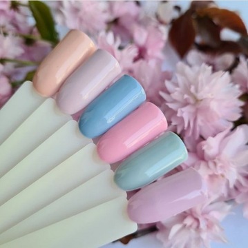 CLARESA LAKIER HYBRYDOWY DO PAZNOKCI ICE CREAM NR 6 PASTELOWY LILIOWY