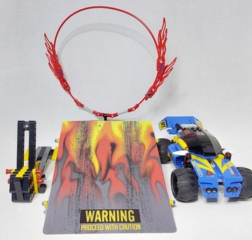 LEGO RACERS 8494 УНИКАЛЬНАЯ КОРОБКА С ИНСТРУКЦИЯМИ ПО ОГНЕННОМУ КОЛЬЦУ