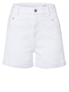 Szorty damskie białe F419-011 Cross Jeans (Rozmia