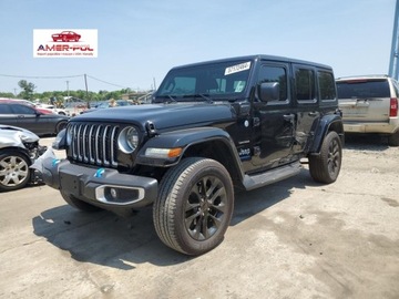 Jeep 2023 Jeep Wrangler 4xe, 2023r., 4x4, 2.0L 2.0 Hybryda 375KM