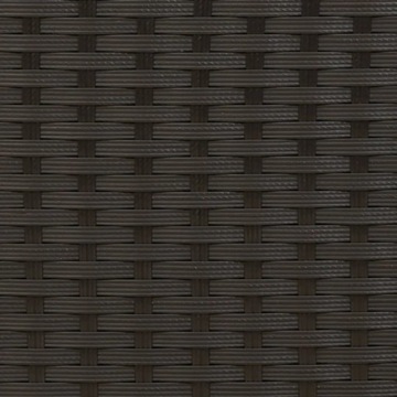 2-местный Садовый диван с балдахином и подставками для ног, черный, ротанг PE