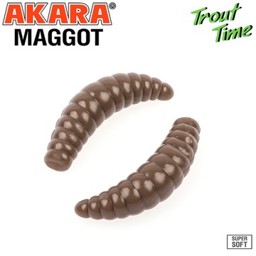LARWA AKARA MAGGOT 4cm SER - 458 - PRZYNĘTA TROUT AREA