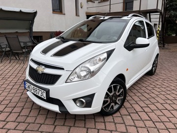 Chevrolet Spark II Hatchback 1.0L DOHC 68KM 2011 Chevrolet Spark TYLKO 126tyśkm! 1WŁ 1.0b ORYGINAŁ LAKIER 2011r LT SKÓRY!, zdjęcie 39
