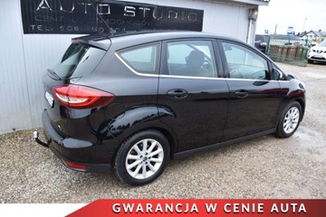 Ford C-MAX II Grand C-MAX Facelifting 1.5 TDCi 120KM 2015 Ford C-MAX Modelowo-2016Duza-Nawigacja Klimatronic Tempomat Komputer, zdjęcie 2