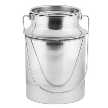 KANKA NA MLEKO NIERDZEWNA 2,5 L POJEMNIK KONWIA DO MLEKA BAŃKA METALOWA