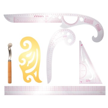 1 комплект портновских линеек, французская портновская линейка