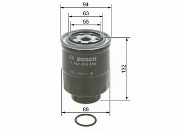 FILTR PALIVA BOSCH RANGER MAZDA 3 5 6 CX-7 PAJERO