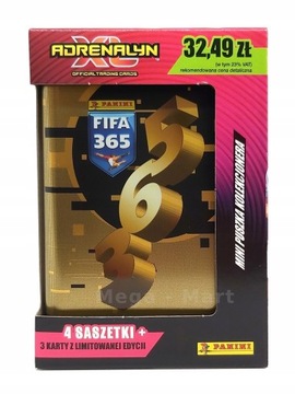 КАРТОЧКИ FIFA 365 ADRENALYN XL 2024 МИНИ-БАНКА 27 КАРТ #0108