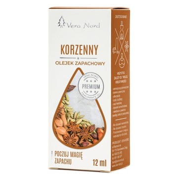 Olejek Zapachowy KORZENNY Vera Nord 10 ML