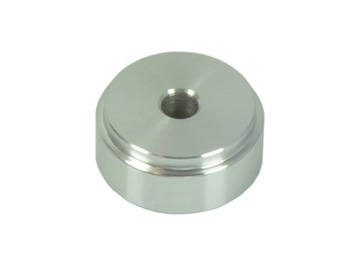 4szt. NÓŻKI ALUMINIOWE SREBRNE 20X10 3F OTWÓR