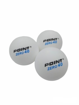 Теннисные мячи POINT ZERO белые 50 шт + сумка