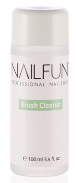 ŚRODEK DO MYCIA CZYSZCZENIA PĘDZLI NAILFUN BRUSH CLEANER 100ml