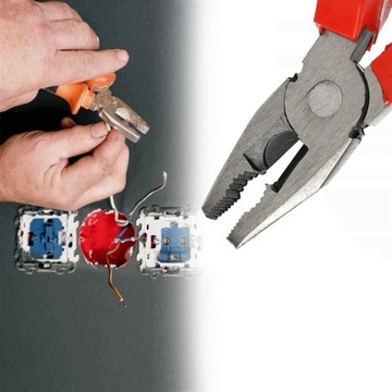 НАБОР ИЗ 3-Х КОМБИНИРОВАННЫХ ПЛОСКОГУБЦ, КЛЕЗЦЕЙ