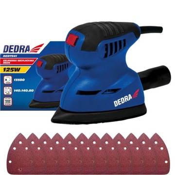 DEDRA SZLIFIERKA OSCYLACYJNA DELTA DED7941 12xPAPI