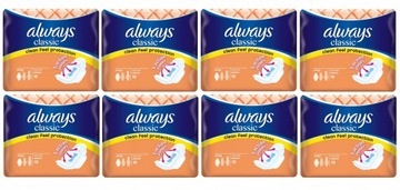 Always Classic Normal Podpaski higieniczne 10sz x8