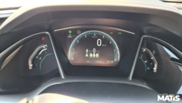 Honda Civic X Sedan 4d 1.5 VTEC Turbo 182KM 2017 Honda Civic 1.5T 183KM manual navi skora 2xPDC szyberadch 1 rej 2018R asys, zdjęcie 9