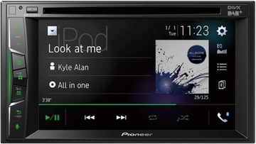 Radio samochodowe Pioneer AVH-A3200DAB 2-DIN USB, DAB/DAB+ Android dotykowy