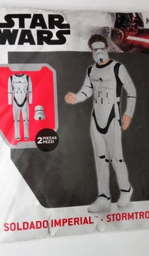 Kostium Strój Karnawał STAR WARS Szturmowiec R. L