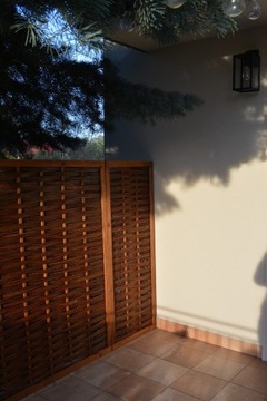 САЛЕРНО плетеная панель, ограждение, плетеный забор - размер 80 х 130 см