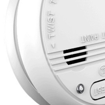 Детектор дыма 85 децибел Самотестирование Сигнализация низкого заряда батареи