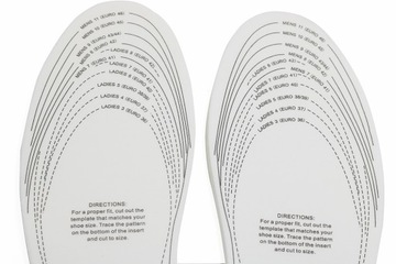 ОРТОПЕДИЧЕСКИЕ Стельки для обуви из пены с эффектом памяти