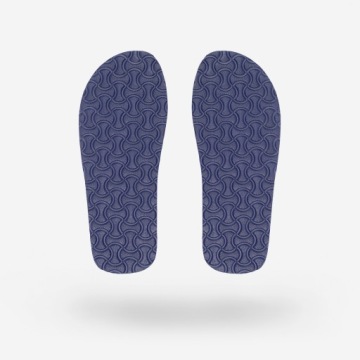 ТАПОЧКИ KUBOTA ИЗ ПЕНЫ 45 ТЕМНО-СИНИЕ МУЖСКИЕ ЛЕГКИЕ ТАПОЧКИ НА ВЕЛКРО ЛЕТО 45