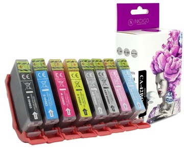 8x Tusz do Canon Pixma Pro-100 CLI-42 XL Zestaw