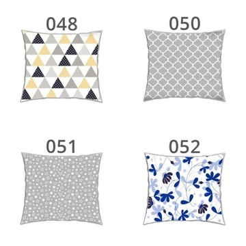 Наволочка из хлопка 70х80 см, 70 узоров