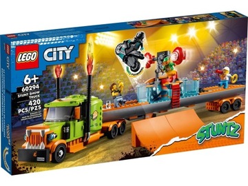 LEGO CITY 60294 CIĘŻARÓWKA KASKADERSKA