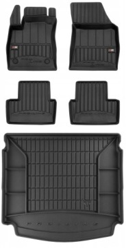 Set 3D gumové rohože Renault Megane 4 Kombi od 2016 g