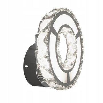 Kinkiet lampa ścienna plafon kryształki LED 20cm