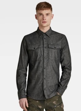 G-STAR RAW SZARA KOSZULA MĘSKA CASUAL L 1SHF