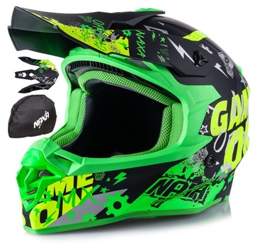 KASK MOTOCYKLOWY ENDURO QUAD ATV MTB NAXA C9 r M