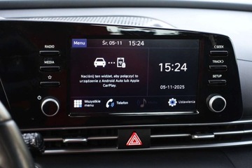 Hyundai Elantra VII Sedan 1.6 MPI 123KM 2023 Hyundai Elantra Bezwypadek Kamera Klima 2stref Tempomat AndroidCarPlay, zdjęcie 19