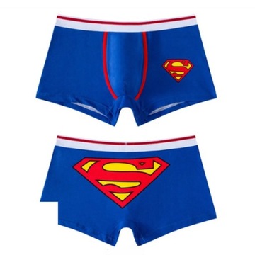 Superman seksowna bielizna bokserki męskie majtki rozmiar XXL