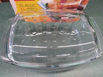 Naczynie żaroodporne 5,2l gładkie