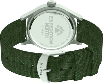 Zegarek męski Timex Expedition TW2V65800 na zielonym pasku Podświetlenie