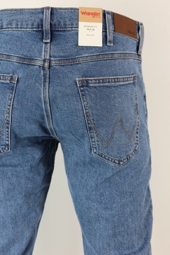 WRANGLER REGULAR STRAIGHT JEANSY PROSTE _ W32 L34