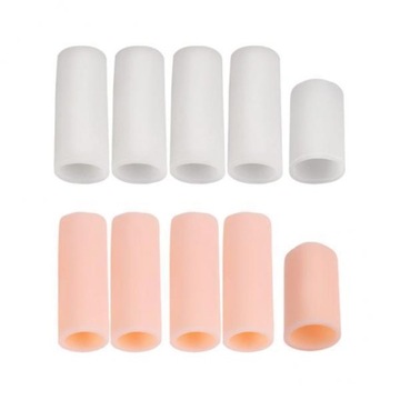 Soft Silicone Toe Guards for Relief and Protection, 2 Pairs 2 Pcs