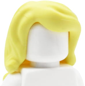LEGO Friends włosy figurki 15677 j. żółte, dziurka