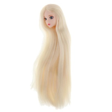 3x1/6 BJD Makeup Face Head Sculpt с золотом