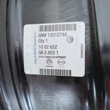 DISK OCELOVÝ OPEL OE 7.0" X 17" 5X115 ET 41