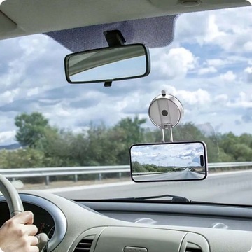 Автомобильный держатель для телефона с магнитом на присоске