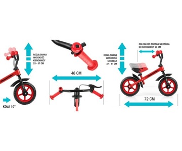 Зеленый беговел Dragon Green